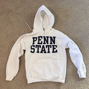 Gildan Heavy Blend White Hoodie